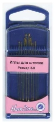 Иглы ручные N3-9 для штопки Hemline