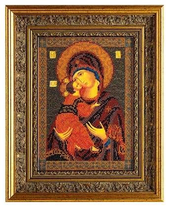 Набор для вышивания бисером Радуга Бисера В-147 Владимирская богородица, 18*25 см