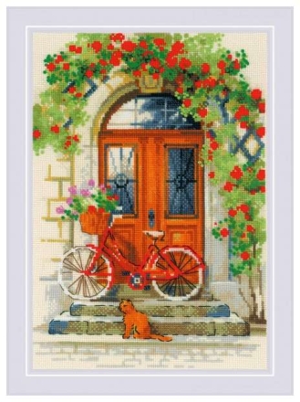 Набор для вышивания Риолис 1831 Дверь в Италию, 21*30 см