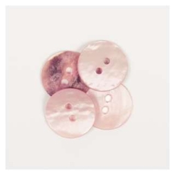 Пуговица Drops круглая (розовый) 15mm 618