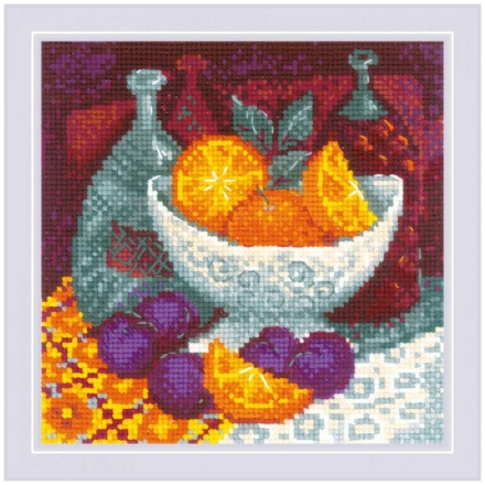 Набор для вышивания Риолис 1859 Апельсины, 20*20 см