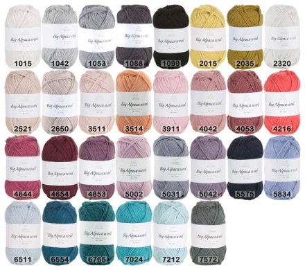 Пряжа Infinity Big Alpaca Wool
