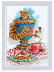 Набор для вышивания Риолис 2147 Русский самовар, 21*30 см
