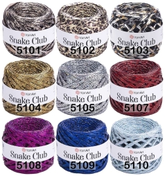 Пряжа YarnArt Snake Club