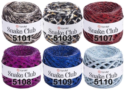 Пряжа YarnArt Snake Club