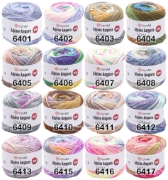 Пряжа YarnArt Alpine Angora Melange