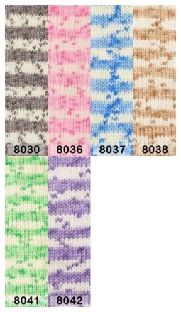 Пряжа Alize Baby Best Colors