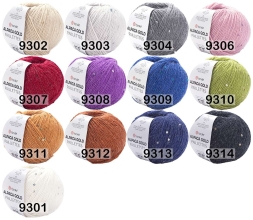 Пряжа YarnArt Alpaca Gold Paillettes