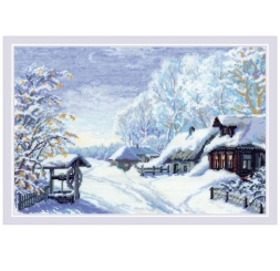 Набор для вышивания Риолис 989 Русская зима, 38*26 см